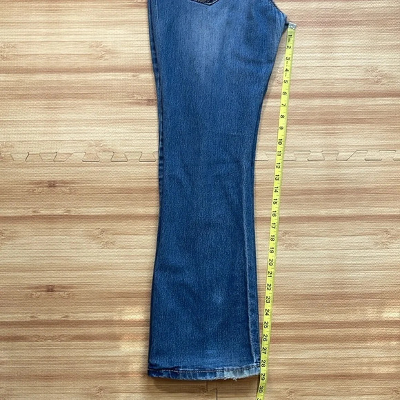 Nine West Vintage America Bootcut Embriodered Pockets Jeans Women's Size 10 - Picture 4 of 8